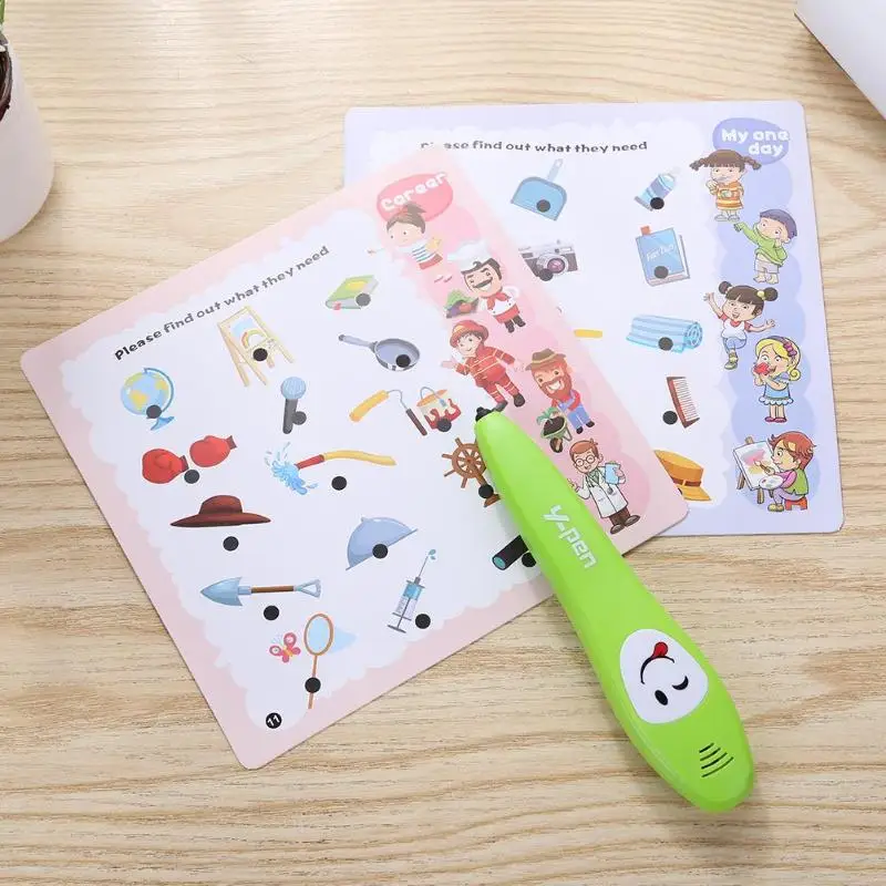 Умные Logic Pen правые или неправильные ручка Электронная с 12 шт. учебные карты родитель-ребенок интересные развивающие Логические игрушки