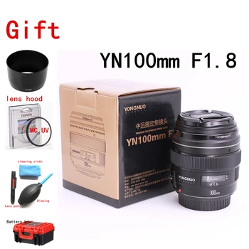 

Yongnuo 100MM F2 Lens Large Aperture AF/MF Medium Telephoto Prime Lente Macro YN100mm Lens for Nikon D7200 D7100 D7000 Camera