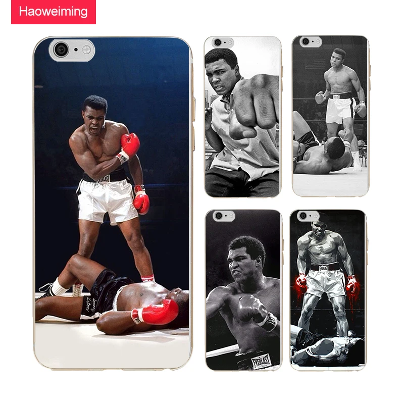 Haoweiming Muhammad Ali K.O Silicone Cover Case For Samsung Galaxy S3 S5 S7 S9 S4 S6 S8 Edge Plus A3 A5 A6 A7 2016 H802 | Мобильные