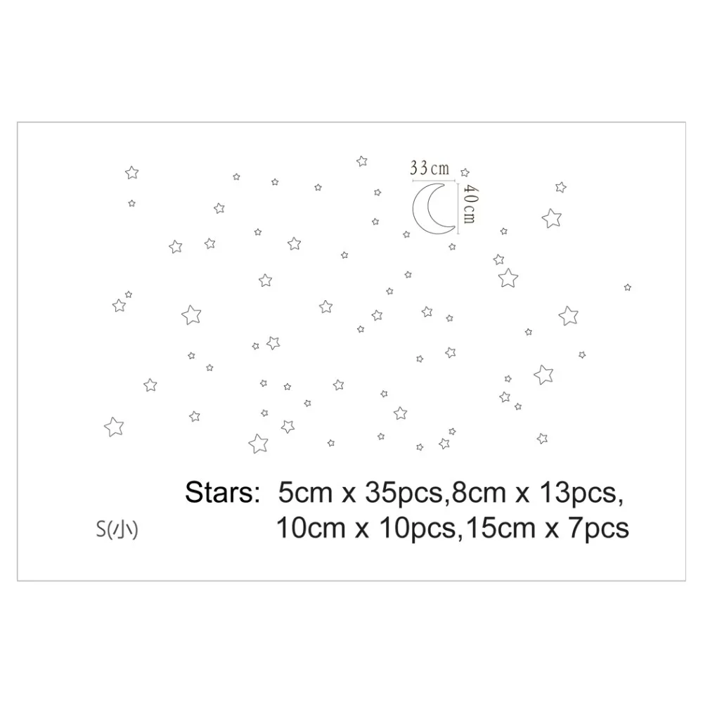 65 шт. зеркальные настенные наклейки R064|sticker for kids room|wall stickers kidsmirror wall |
