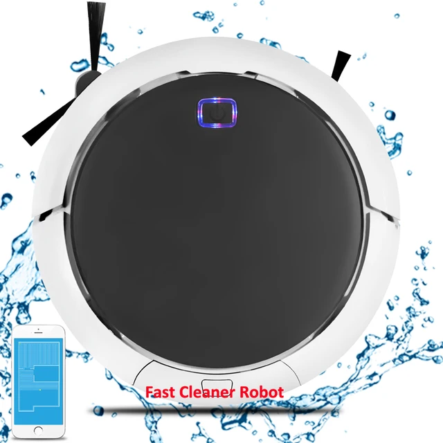 Special Price NEWEST High Technology Smart Memory Navigation Mapping and Resume Smartphone App Control Auto Robot Vacuum Cleaner QQ9  