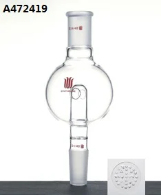 

A472419 synthware,Adapter, Anti-splash, with perforated plate, upper joint:24/40, lower joint:19/22, capacity:100ml