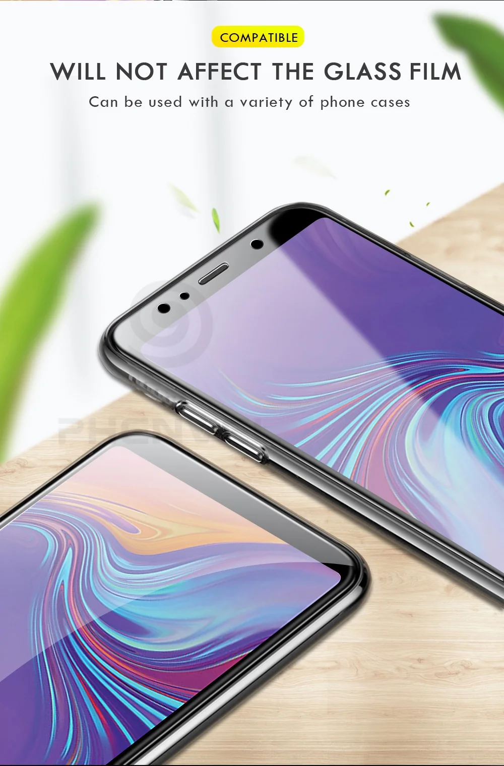 for galaxy a7 2018 glass protector  (5)