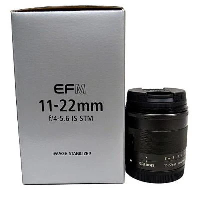 Новый объектив Canon EF-M 11-22 мм f/4-5 6 IS STM (Розничная коробка) | Электроника