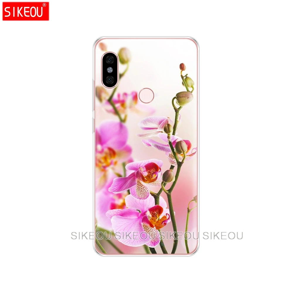 Силиконовый чехол для телефона Xiaomi redmi S2 Y2 6 5 2 3 3s pro PLUS note 4 4X 4A 5A 6A цветные цветы