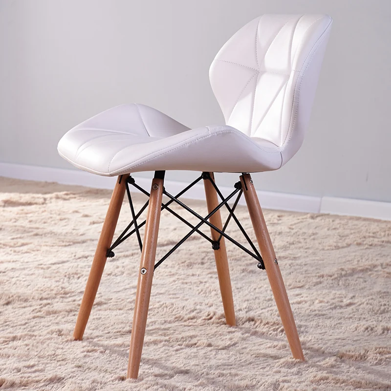 Мебель, модный современный кожаный стул для отдыха, высококачественный обеденный стул