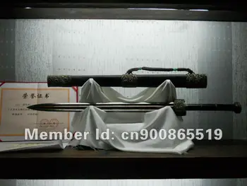 

Chinese martial arts sword.King of swords.Ebony scabbard