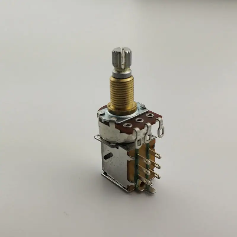 ALPHA copper shaft PUSH PULL переключатель для гитары Bass потенциометры регулятор громкости и