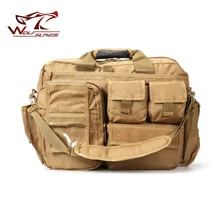 Outdoor Travel Shoulder Bag Molle Laptop Computer Camera Bag Military Tactical Messenger Bags Tan/ACU 20L