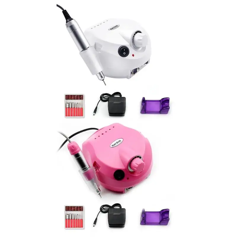 

Professional 30W Electric Nail Drill Machine Nail Polisher Manicure Pedicure Files Tool Nail Art Equipment Kits