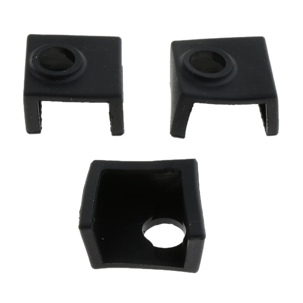 2019 New Protective 3D Printer Heater Block Silicone Cover MK7/MK8/MK9 Hotend for Creality CR-10 10S S4 S5 Ender 3 Anet A8
