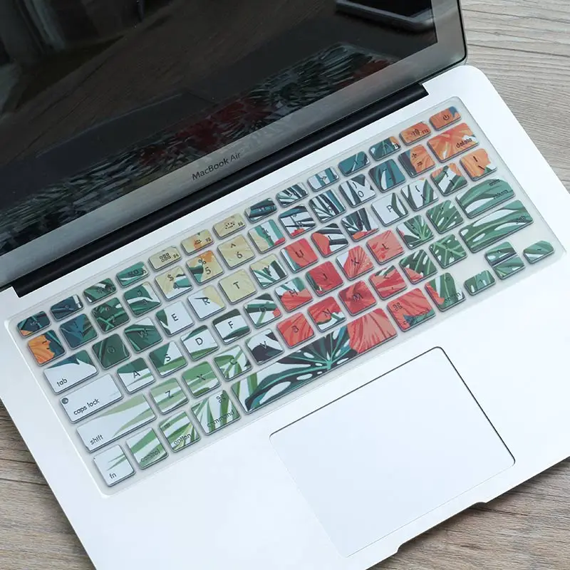 OUSHINE For New Pro13.3/15.4inch Laptop Accessories Hollow Out Keyboard Cover Waterproof Dustproof Keyboard Stickers For Laptop