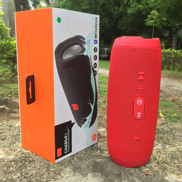 Portable Outdoor Bluetooth Speaker Wireless Dual Subwoofer Waterproof Charge3 Speaker Sports Wireless Dual Diaphragm Speaker