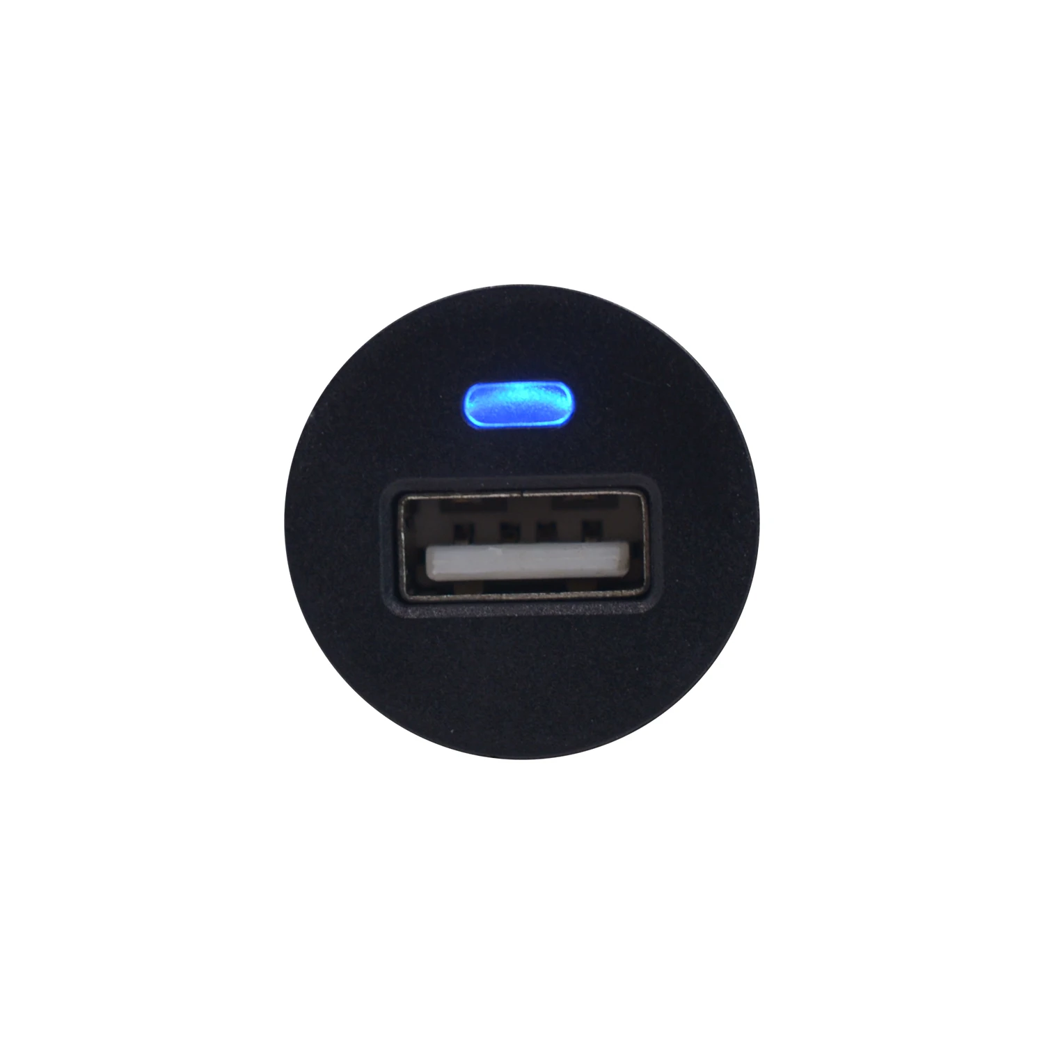 WUPP USB зарядное устройство 5 В/1A Автомобильный адаптер с светодиодный дисплей 12 В