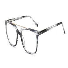 MONGOTEN ретро унисекс новая мода ацетат полного обода прогрессивные мульти-фокусные линзы очки Леопард для дальнозоркости дальние очки для чтения