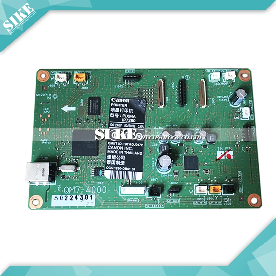 

Logic Main Board For Canon IP7280 IP 7280 Formatter Board Mainboard New Model QM7-4000