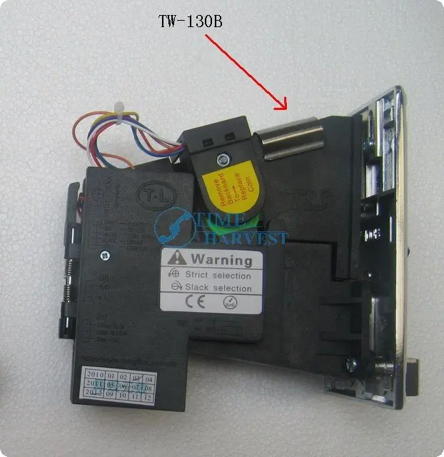 

2 pcs Good quality 130B Coin mech Very good Coin acceptor advanced CPU comparable Coin selector for arcade game machine parts