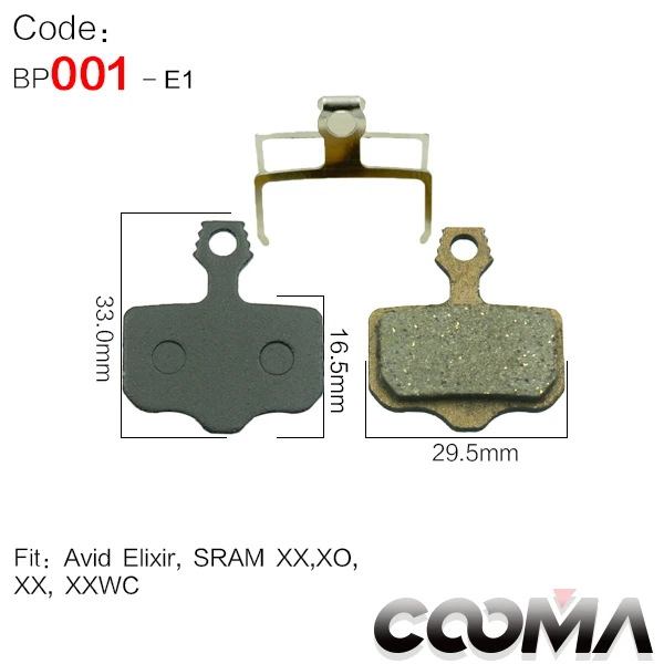 4 пары велосипедных тормозных колодок для SRAM Avid SHIMANO Magura Hayes Formula и других брендов