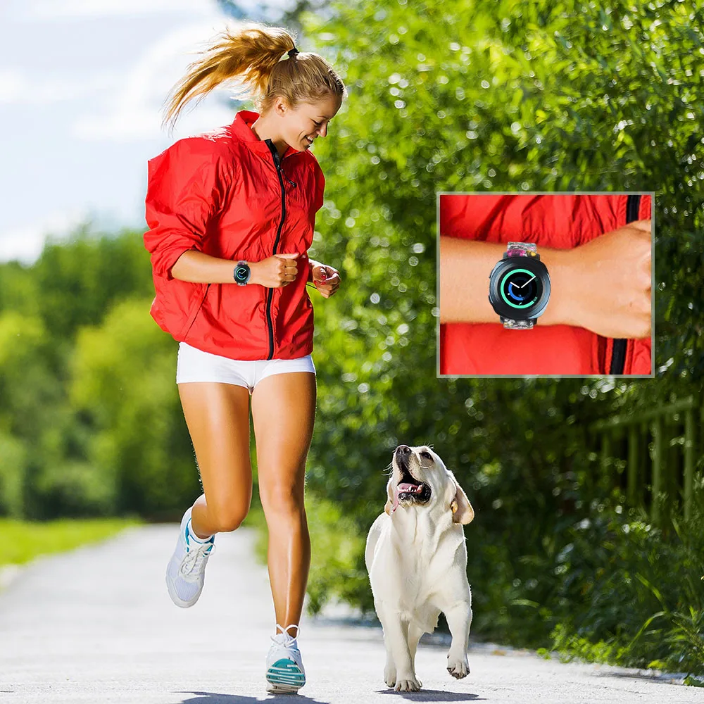 20 мм силиконовый быстроразъемный ремешок для часов samsung gear Sport/samsung Galaxy Watch 42 мм ремешок для Garmin Vivoactive Watch