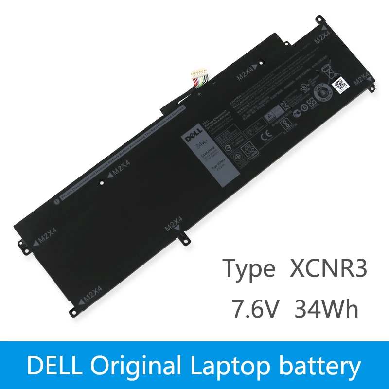 Оригинальный аккумулятор для ноутбука DELL Latitude 13 7370 E7370 WY7CG XCNR3 7 6 V 34WH | Компьютеры и