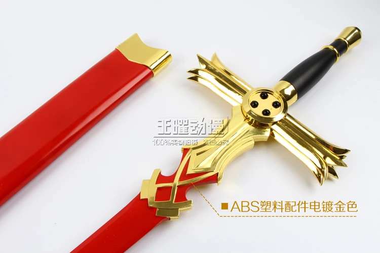 Серафим конца Mikaela Hyakuya красный/белый/фиолетовый деревянный меч Аниме Косплей оружие 8 вариантов Рождественский реквизит