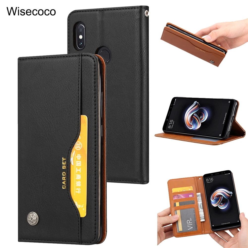

Mi8 Case Sided Card Holder Magnetic Flip cover for xiaomi mi 8 m8 Book Stand Luxury Leather Wallet Phone Cases For xiao mi 8