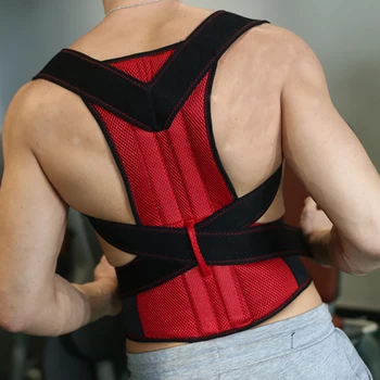 Adult Posture Corrector Brace Orthopedic Shoulder Back Support Belt Adjustable Treatment of scoliosis correcteur de posture B003