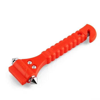 

Car Safety Hammer Life Saving Escape Emergency Hammer Cutter Window Glass Breaker Car Escape Tool Dropship Free