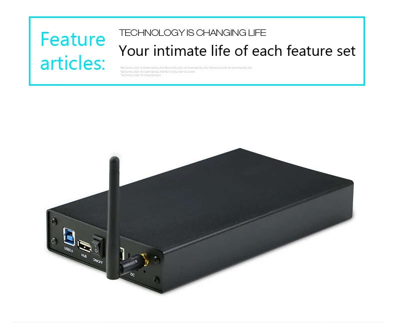 hard drive case for internal hard drive Aluminum Hard Disk External Case Nas Wifi Router 300mbps Wifi Repeater HDD3.5 Sata to Usb 3.0 Enclosure External Hard Drive Box external hdd box 2.5