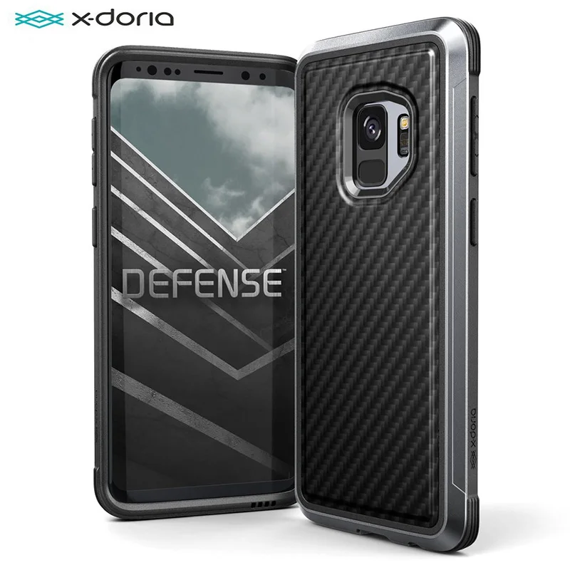X-Doria Defense Lux чехол для samsung Galaxy S9 S9 Plus чехол военный класс падение протестированный алюминиевый защитный мобильный чехол для телефона