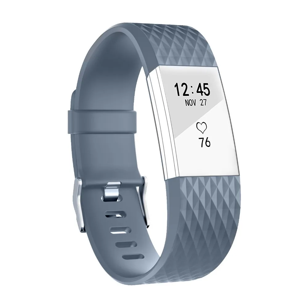 Горячая Смарт запястье Запчасти для авто Fitbit Charge 2 ремешок Fit bit Charge2 Flex браслет кожа браслет с формами