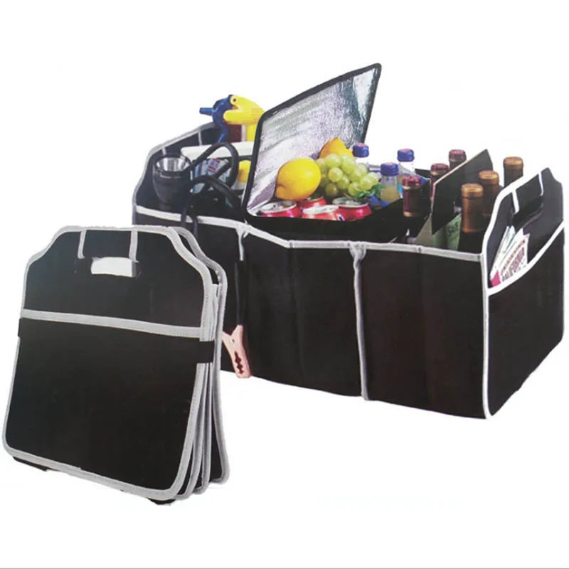 

Collapsible Car Trunk Organizer Toys Food Storage Cargo Container Bags Box Stowing Tidying Folding Bag Car Trunk Bag