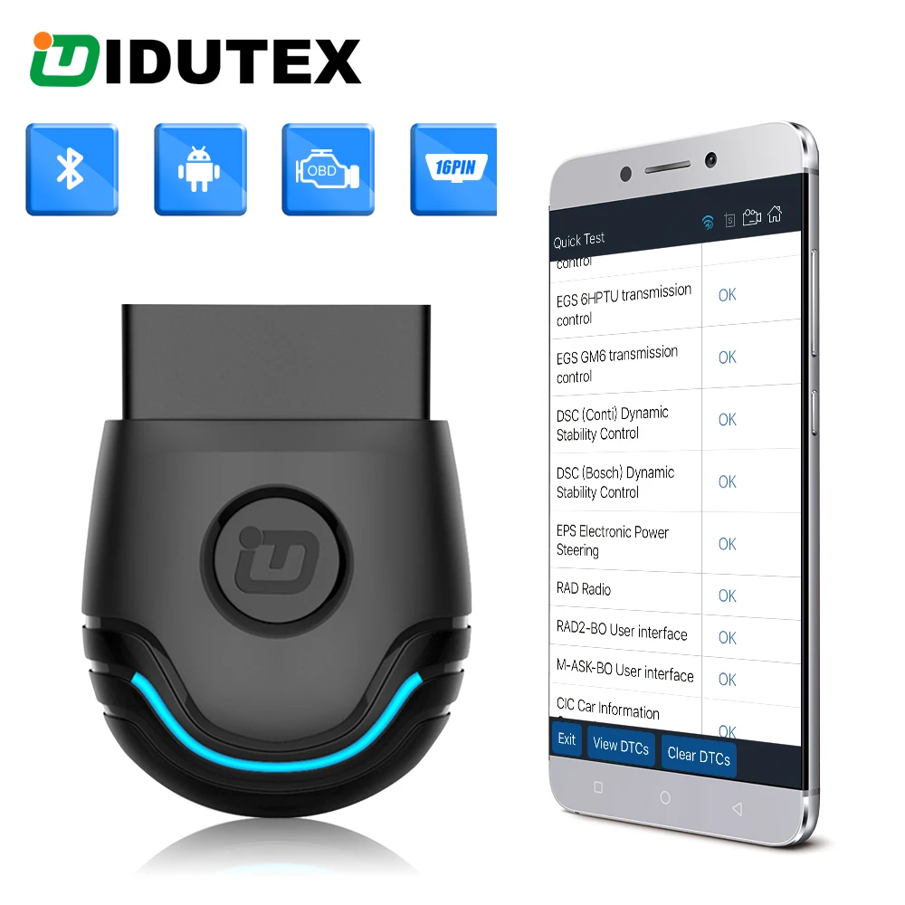 

Vpecker PU-600 Full System Bluetooth OBD2 Automotive Scanner EPB SRS SAS DPF Oil Reset PK AP200 ODB2 OBD 2 Car Diagnostic Tool