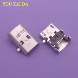 Новый, 2 предмета Micro Зарядка через usb гнездо Порты и разъёмы Разъем для Amazon Kindle Fire HD10 SR87CV HD8 SG98EG планшетный ПК bluetooth-гарнитуры блокнот для