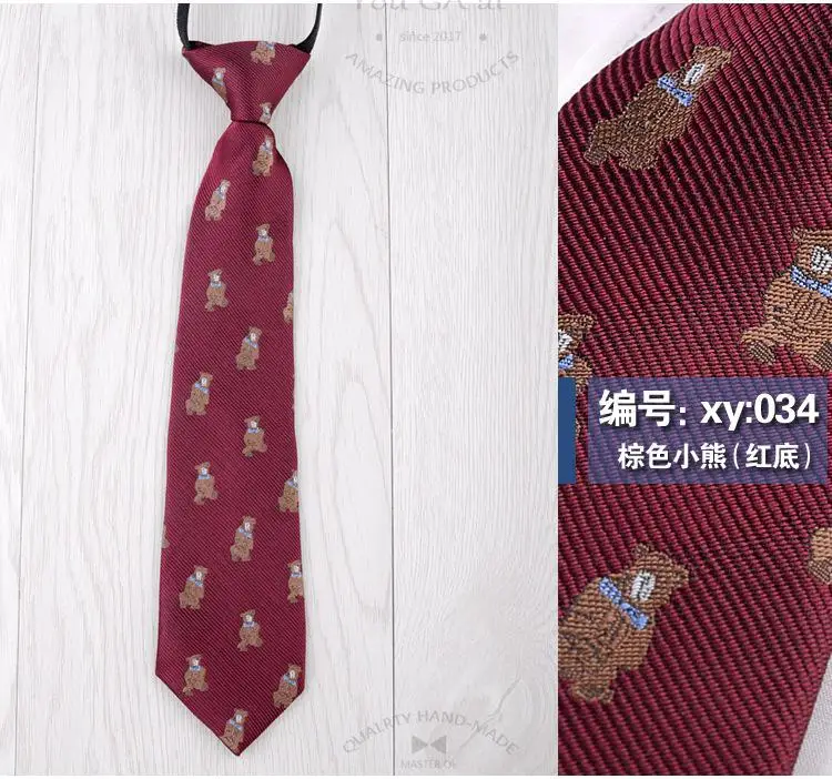 Детский галстук Gravata для мальчиков и девочек, 28*6 см, школьный класс, танцевальный костюм, аксессуары, браслет с рисунком, студенческий галстук, подарок - Цвет: 4