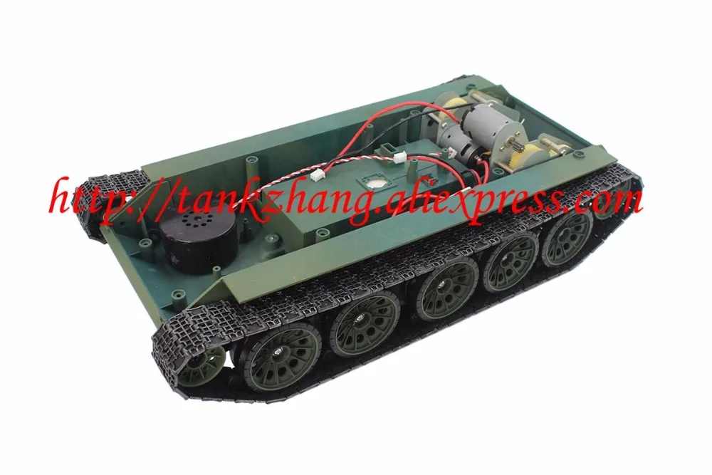 

HENGLONG 3909/3909-1 RC tank Russia T-34/85 1/16 spare parts No.Chassic with metal arm / wheels /plastic caterpillar-6.0 version