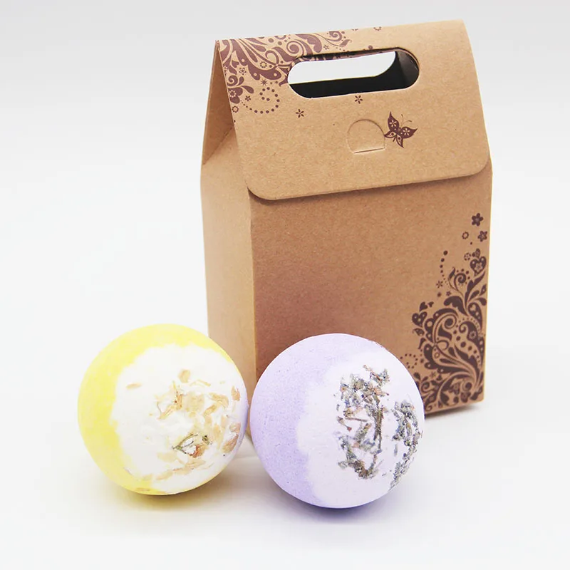 

Tsing 120G Jasmine Lavender Bath Bombs Essential Oils Handmade SPA Gift Set Natural bath bomb Large Ball Scented Bath Ball