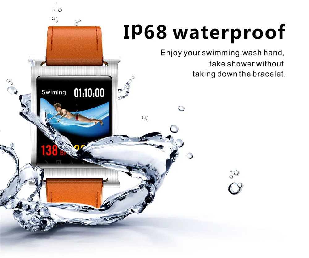 Цветной экран K6 Смарт-часы фитнес-трекер IP68 водонепроницаемый смарт-браслет монитор сердечного ритма сна смарт-браслет Android IOS