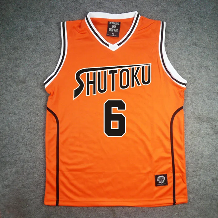 Аниме KUROKO'S Баскетбол Kuroko No Basuke Косплей Shutoku школа #10 Takao Kazunari гостевой