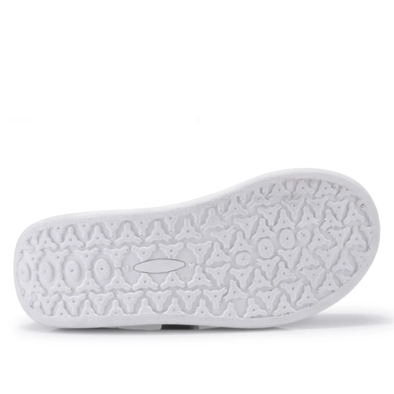 Genuine Leather 4.5CM Women Swing Shoes Thick Soles Wedge Toning Shoes Lacing Slimming Women Sneakers White Nurse