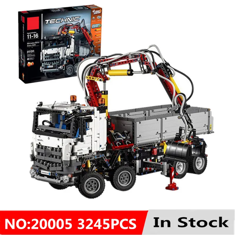 

2793pcs technic legoingly technical 42043 series Arocs Model diy Building Blocks Compatible with Toys for Children kids Gift