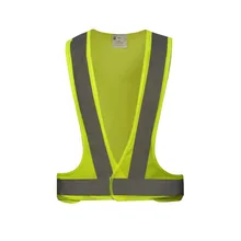 Открытый Флюоресцентный и оранжевый отражающий жилет безопасности