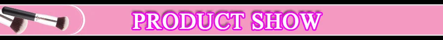 Pincéis de Maquiagem Anmor Oval Fundação Profissional Ocultador Contorno Maquiagem Escova Cabelo Sintético 10 Pçs 8 Anmor 10 pçs pincéis de maquiagem oval