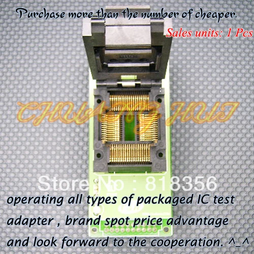

GA57P5116 Programmer Adapter TQFP64 QFP64 IC Test Socket