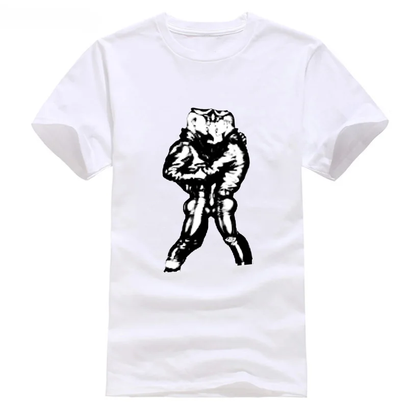 Preise Tom von Finnland Homosexuell Leder Fetisch Homoerotic Kunst Muscle männer T Shirt Stolz Hemd Fashiont Shirt Freies Verschiffen Modric