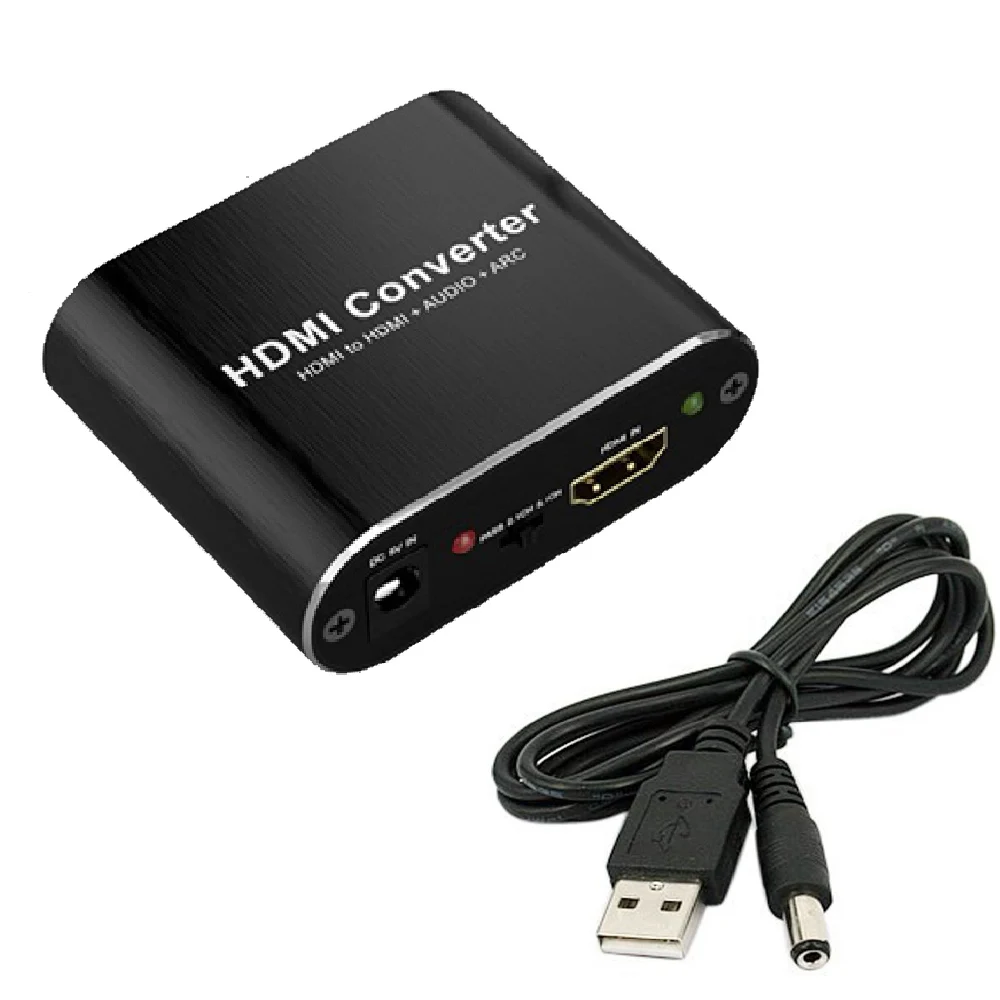 4K HDMI Audio Extractor 5,1 extractor HDMI-kompatibel splitter HD Zu Audio Extractor Optische TOSLINK SPDIF_voghion.com