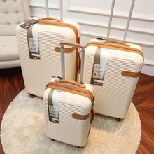 Новинка; британский стиль сумки на колёсиках 19/25/29 дюймов бренд чемодан на колесиках чемодан Для мужчин Высококачественная дорожная сумка большая емкость чемодан