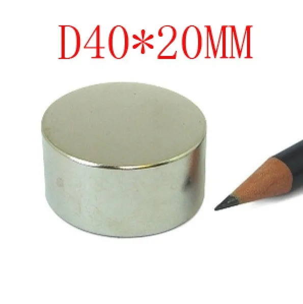 

40*20 10PCS N35 NdFeB 40 mm X 20 mm strong magnet lodestone Super permanent magnet magnet neodymium D40*20 mm D40 mmX20 mm