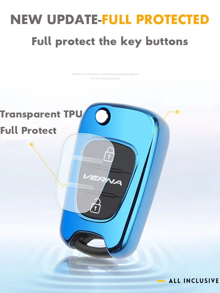 MACHSWON 3 Tasti Telecomando Chiave Fob Gomma Ricambio Per Kia - Foto 4