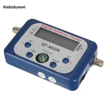 

Kebidumei Digital FTA LNB Satellite Finder TV Signal Receiver Sat Decoder SF-95DR Meter Satlink Receptor DVB-T2 Satfinder